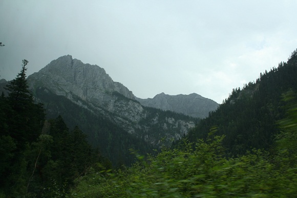 原始森林 剣岩悬泉山